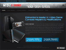 Tablet Screenshot of modznrepairs.ca